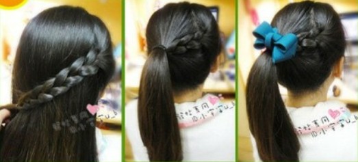 简单花苞头编发盘发教程 拯救<em>圆脸</em>显瘦发型 - 