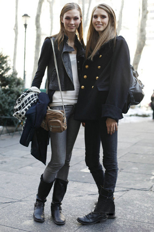 全球<em>最性感</em>的<em>模特</em> 法国俏皮麻豆时尚出街美搭