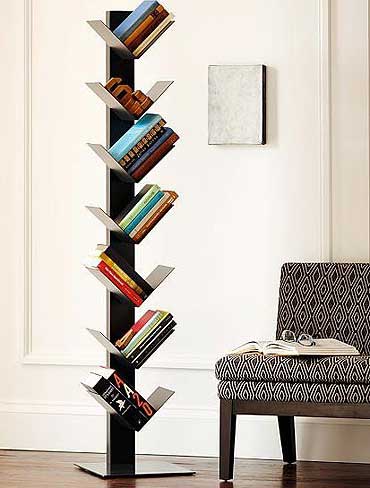 5款自制小书架摆放室内设计效果<em>图</em> 提升角落收