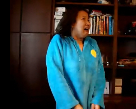  快乐大本营 给力的 辣妈点点 翻唱忐忑 王菲唱不