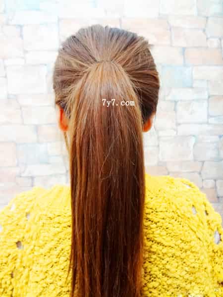 超easy韩式花苞<em>头</em>发型<em>扎法</em>步骤图解 - 七丽女性