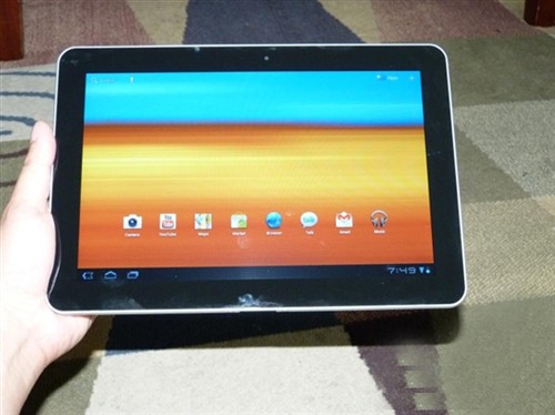 轻薄王者三星平板电脑p7510评测 强悍双核产