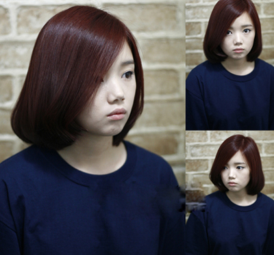 圆脸女生适合卷发烫发吗