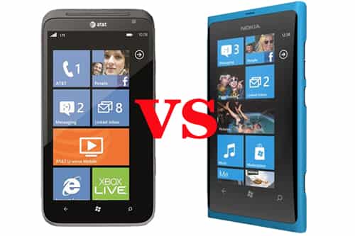 芒果机大战 HTC Titan II与诺基亚Lumia 900争高