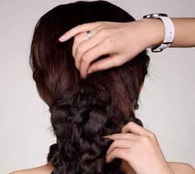 韩式<em>新娘发型</em> 盘发的<em>详细步骤</em> (4) - 七丽女性网