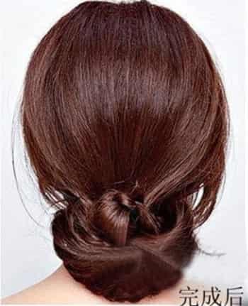 【长春美发学校】5款<em>简单</em>韩式<em>盘发发型扎法</em> 让