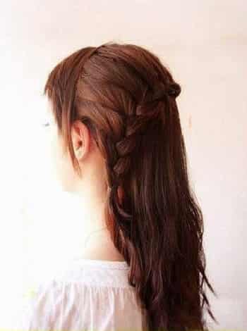 仙女气质<em>发型编发图解教程</em> 优雅<em>甜美</em>约会必备