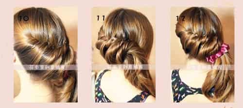 气质<em>少女编发发型图解</em> (5) - 七丽女性网