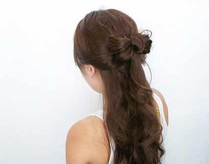 唯美气质<em>发型</em>的<em>扎法图解</em>