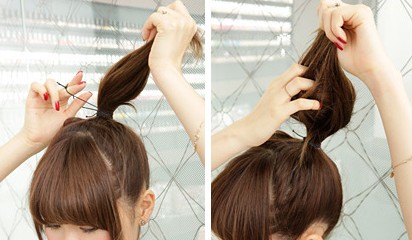 女生简单DIY<em>发型</em>设计图解 轻松打造<em>百变发型</em> (