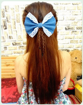 夏天甜美发型扎法+完美演绎淑女气质