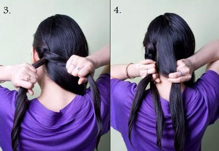 方便易扎好看的马尾辫