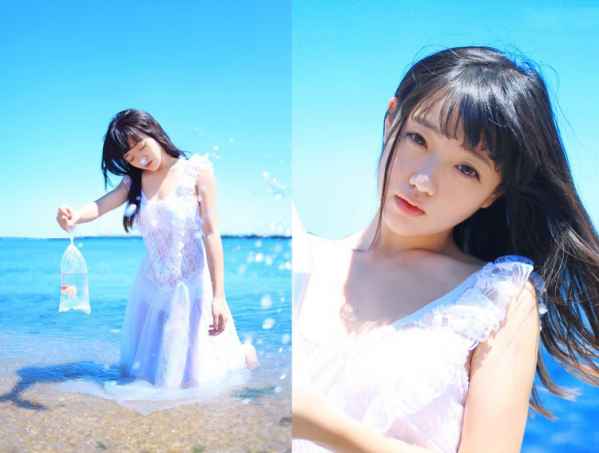 90后清纯<em>美女</em>校花生活照 白衣飘飘诉说<em>青春</em> (第