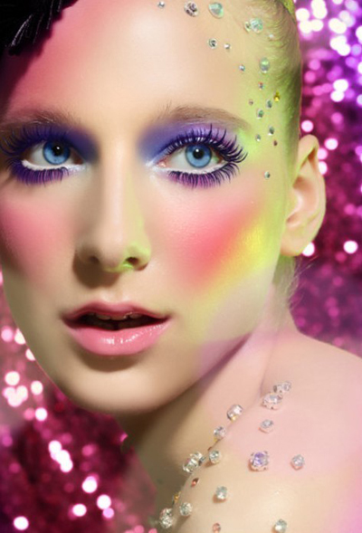 个性时尚创意彩妆造型图片 呈现完美激情 (第1