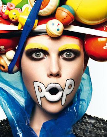 个性时尚创意彩妆造型图片 呈现完美激情 (第1