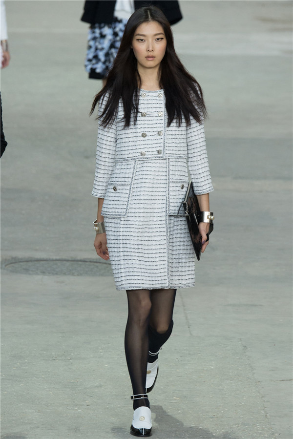 Chanel香奈儿2015春夏系列女装 宣扬女权主义