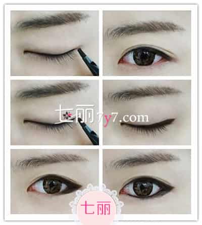 <em>单眼皮化妆教程</em>韩国大眼妆方脸图片_<em>单眼皮化</em>