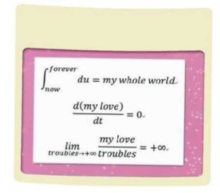 复旦理科男写专业数学情诗走红 网友:没学高数