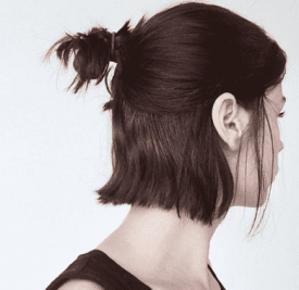 短发扎一半留一半的发型 这样的造型才是今年最火最流行的