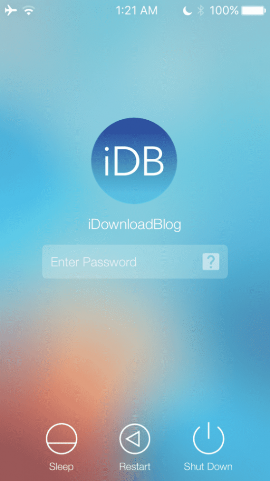 login: 让ios设备拥有os x风格的登录界面