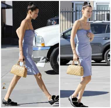 Bella hadid 最新街拍 “冷气质”超迷人