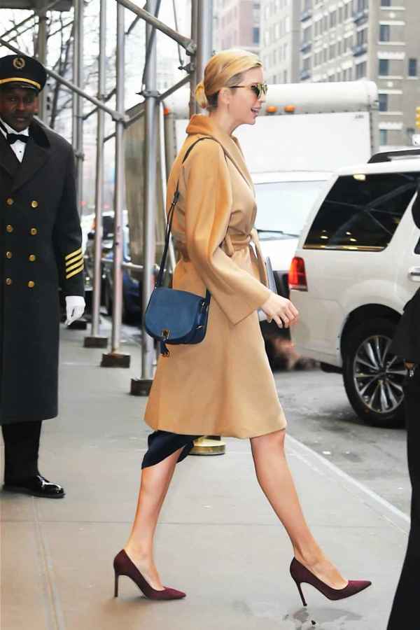 ivankatrump街拍川普女儿有钱还有品位