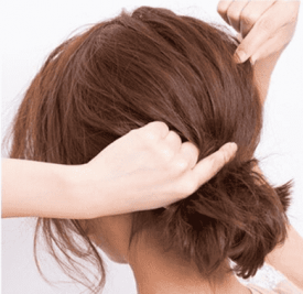 低丸子头扎法步骤图解 只需五步就搞定!