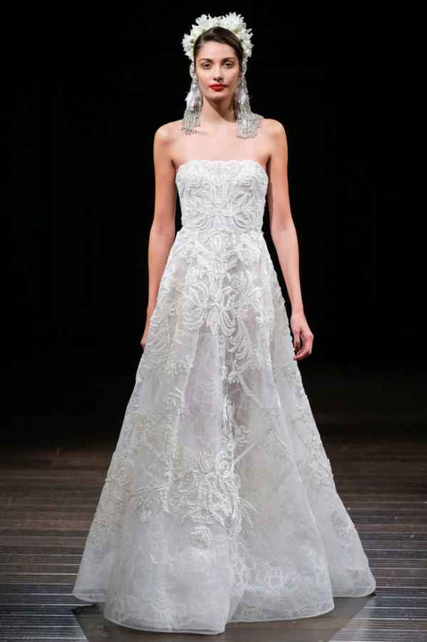 Naeem Khan 2018秋冬系列上的复古短头纱-第18张图片-创载好文