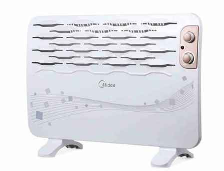 美的暖风机2000w一小时耗电多少