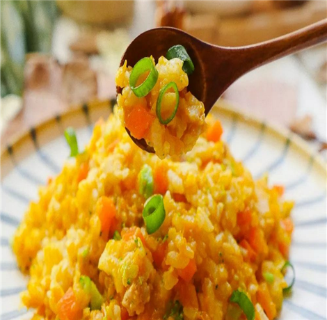 宝宝辅食食谱 肉末南瓜酱软饭做法介绍