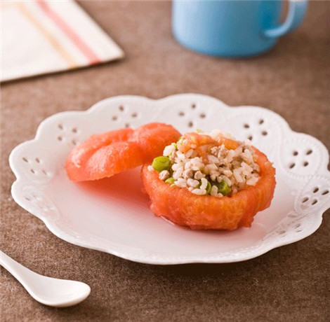 番茄四季豆炖饭盅的做法 宝宝炖饭盅辅食做法详解
