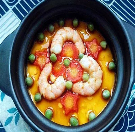 虾仁蒸鸡蛋的家常做法 鸡蛋新吃法营养翻倍