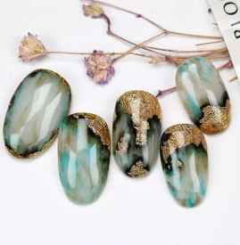 玉石美甲教程 让指尖拥有玉石