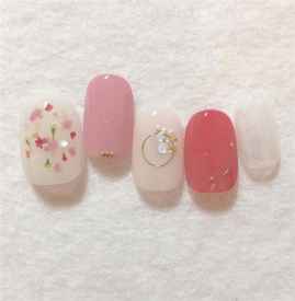 日系春夏美甲图片 春天最清新的美甲都在这里