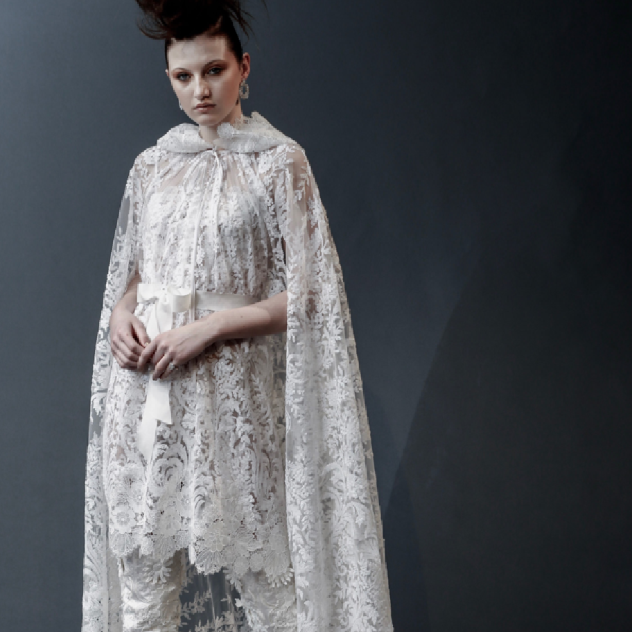 Naeem Khan2019春季婚纱系列 裤装新娘也能个性而浪漫
