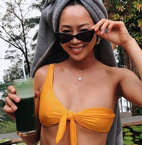 泳衣女装  水果味道的夏天