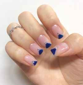 泰妍同款几何美甲教程 10分钟轻松get