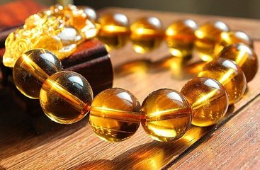 黄水晶手串 黄水晶手串