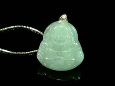 弥勒佛翡翠吊坠 弥勒佛翡翠吊坠