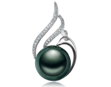 黑珍珠吊坠 黑珍珠吊坠