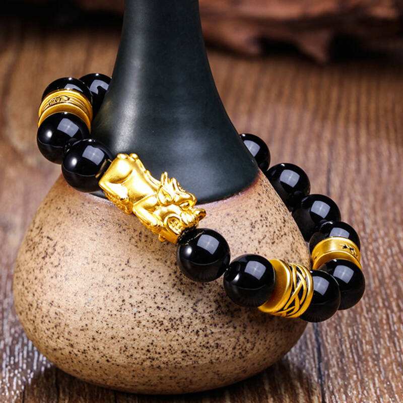 黄金貔貅手链怎么戴