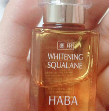 haba鲨烷油有美白效果吗 haba的三种类型美容油