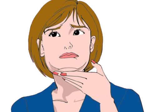 女人双下巴是怎么形成的(双下巴是怎么形成的健康吗)