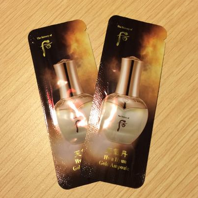 whoo后黄金安瓶使用方法 价格是多少