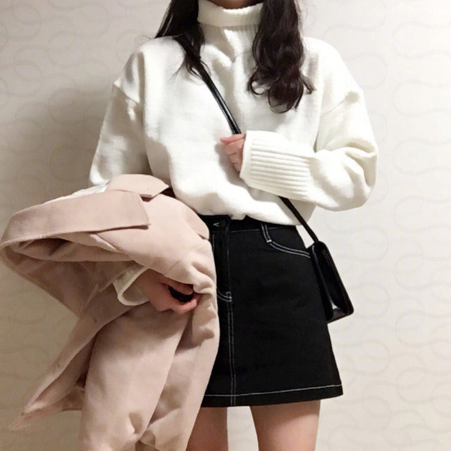 12月小女生的穿搭方案，毛衣主题搭配示范
