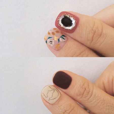 清新**风格的春季美甲图片大全