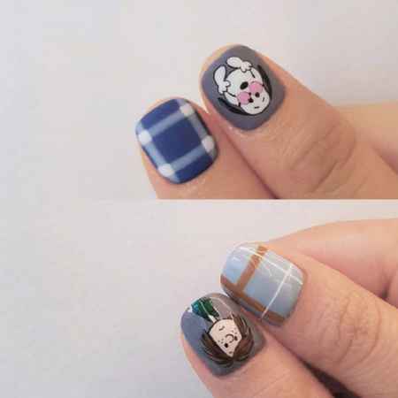 清新**风格的春季美甲图片大全