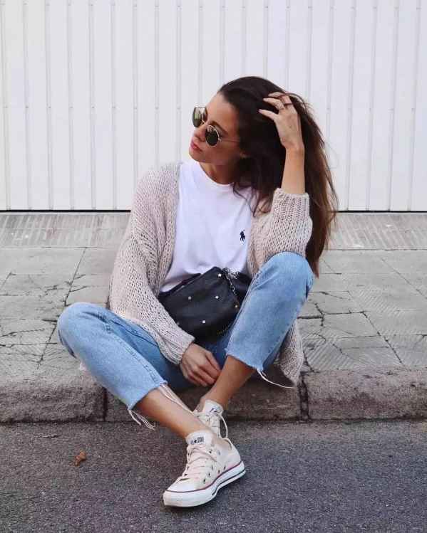 帆布鞋怎么搭配衣服教你怎么用帆布鞋搭配出时尚感